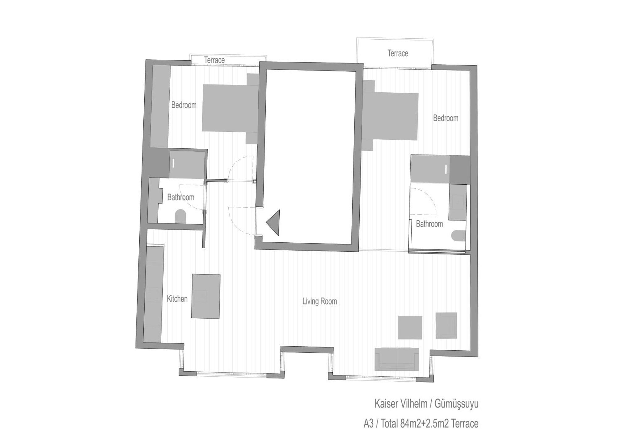 Appartement X Flats Vilhelm à Istambul Extérieur photo