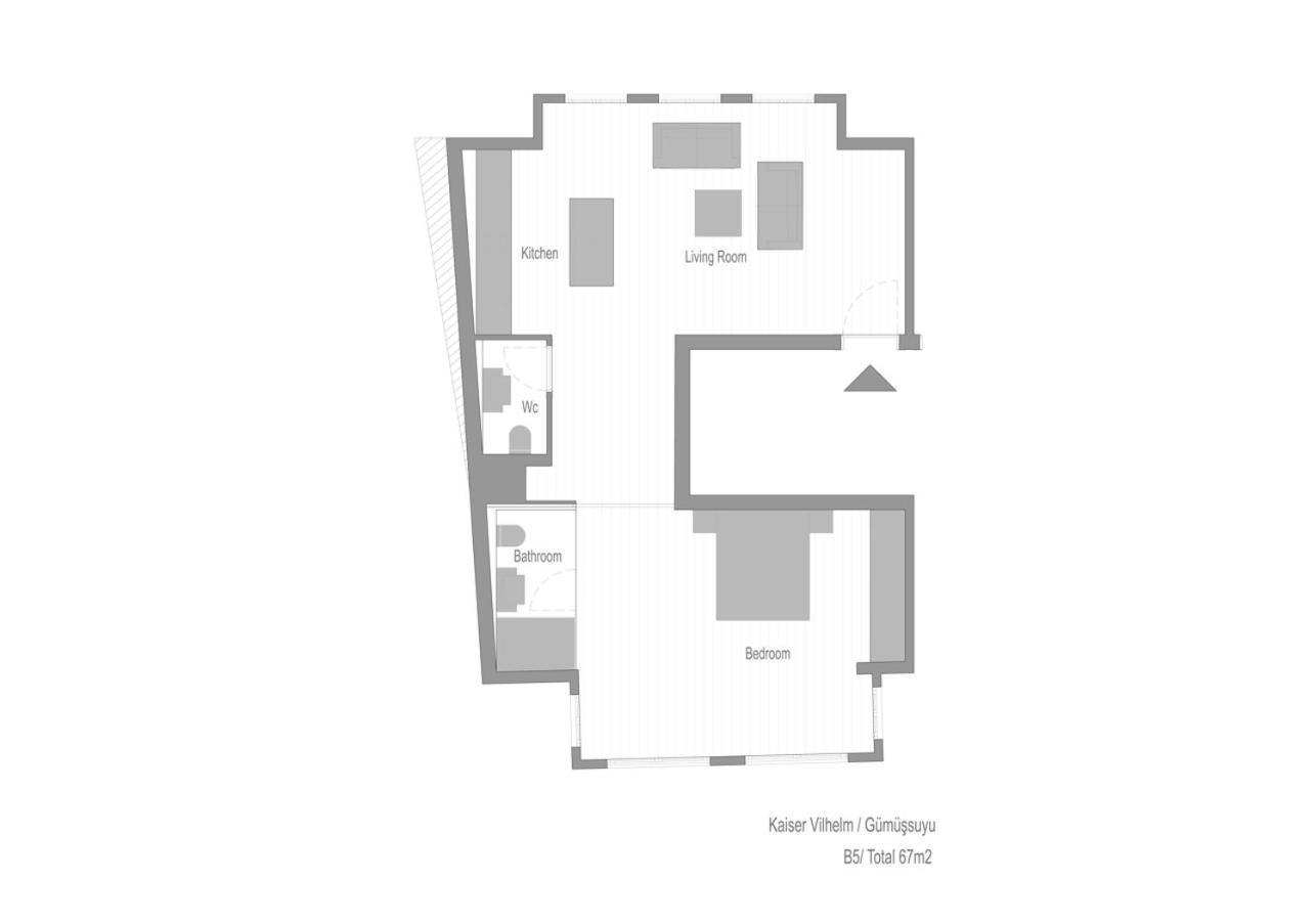 Appartement X Flats Vilhelm à Istambul Extérieur photo